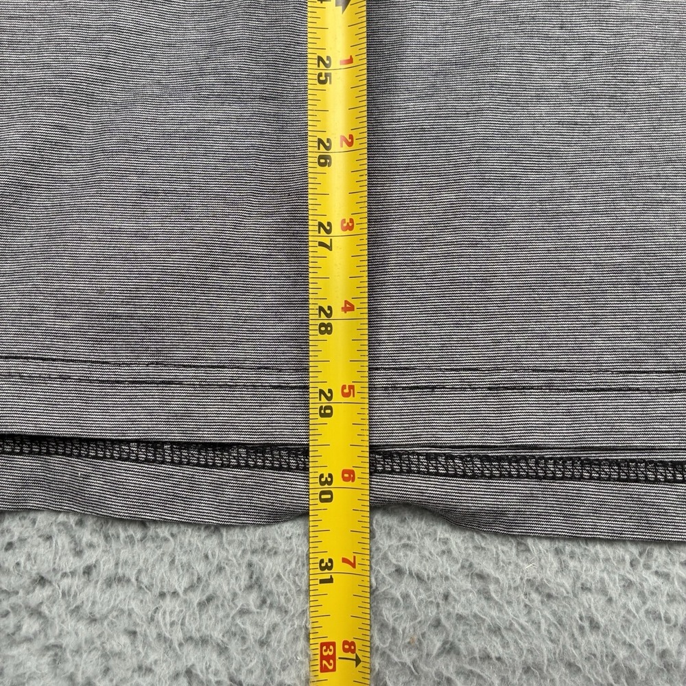 Peter Millar Polo Shirt Men's L Gray Striped Cotton Golf Jasna Polana TPC Logo - Picture 6 of 10